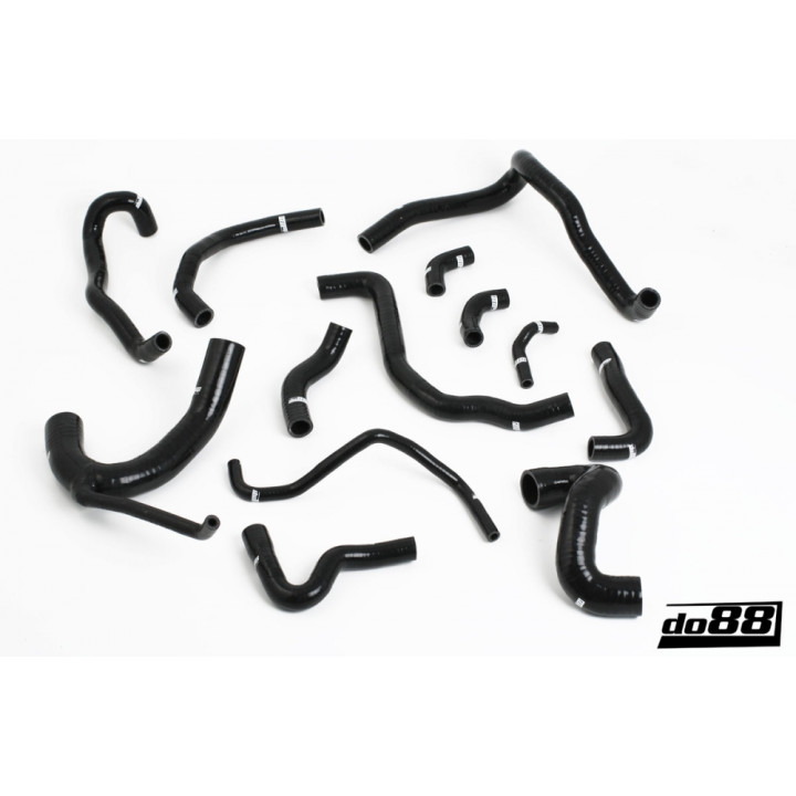 Przewody chłodnicy Audi S4/RS4 2.7 BiTurbo-Czarny