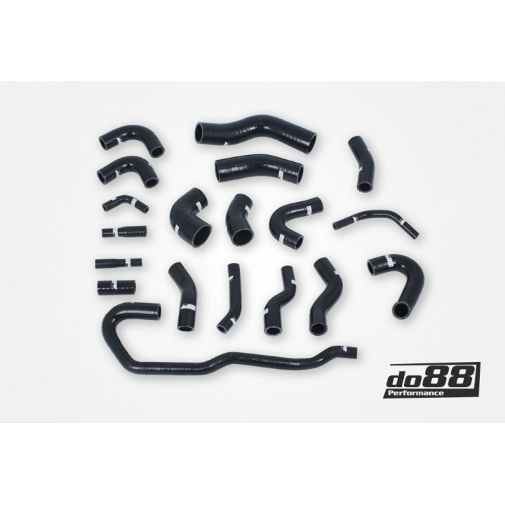 Przewody płynu chłodzącego Audi RS6 C5 2002-2004-Czarny