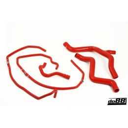 Volvo C30/C70/S40/V50 Turbo 04-13 przewody układu chłodzenia czerwony