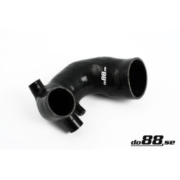 Przewód dolotowy turbo Audi S2 ABY 1992-1996-Czarny