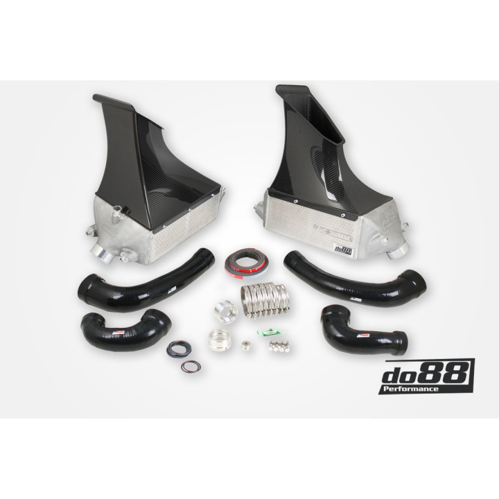 Porsche 911 Turbo (991) zestaw intercoolera MERA do OEM Y-pipe