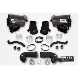 Układ dolotowy Porsche 911 Turbo (992)-z wężami wlotowymi Turbo 80mm