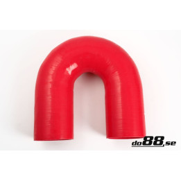 Przewód silikonowy czerwony 180° 4'' (102mm)