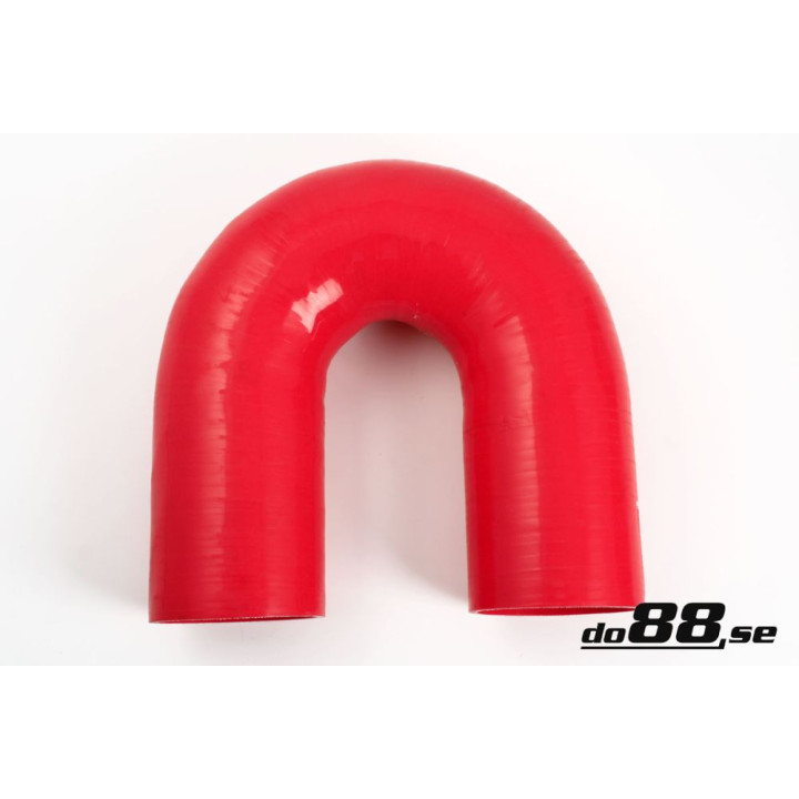Przewód silikonowy czerwony 180° 4'' (102mm)