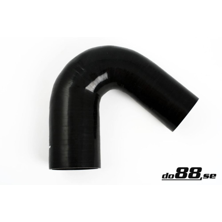 Przewód silikonowy czarny 135° 2 – 75 - 3'' (70-76mm)