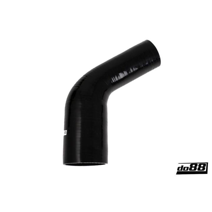 Przewód silikonowy czarny 60° 2 – 25 - 2 – 5'' (57 - 63mm)