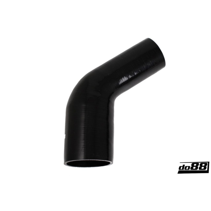 Przewód silikonowy czarny 60° 3 - 4'' (76 - 102mm)