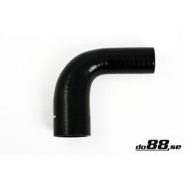 Przewód silikonowy czarny 90° 1 – 875 - 2 – 125'' (48-54mm)