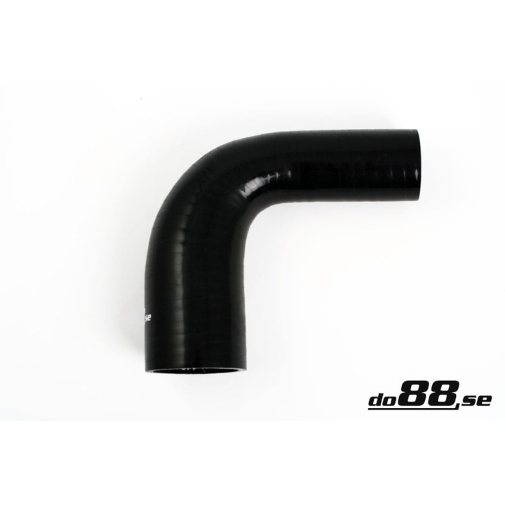 Przewód silikonowy czarny 90° 1 – 875 - 2 – 125'' (48-54mm)