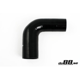 Przewód silikonowy czarny 90° 2 - 2 – 5'' (51 - 63mm)