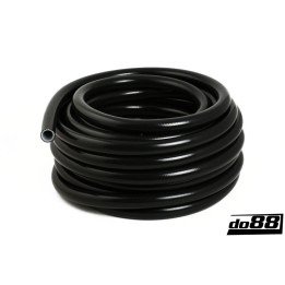 Silikonowy przewód nagrzewnicy czarny 1'' (25mm)