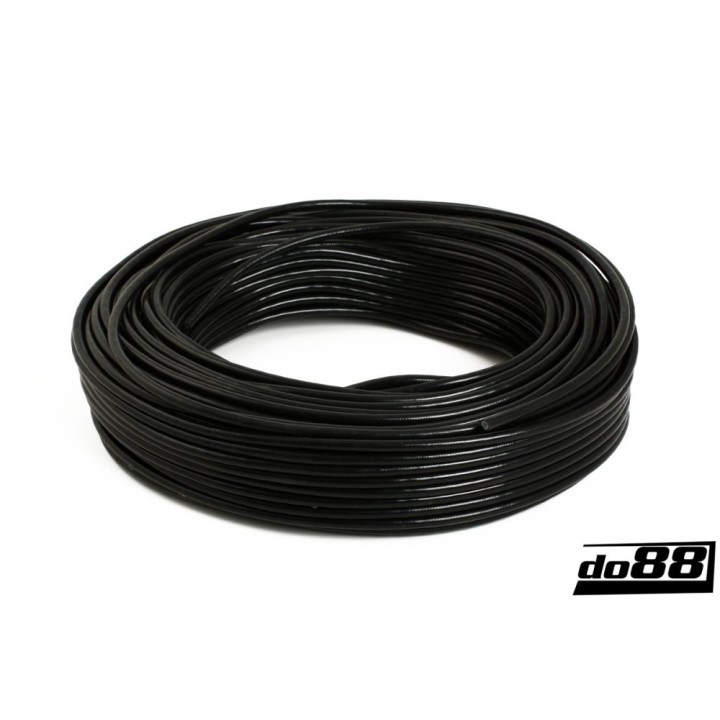 Silikonowy przewód nagrzewnicy czarny 0 – 15'' (4mm)