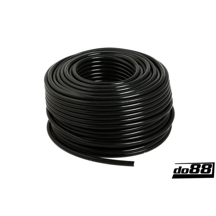 Silikonowy przewód nagrzewnicy czarny 0 – 3125'' (8mm)