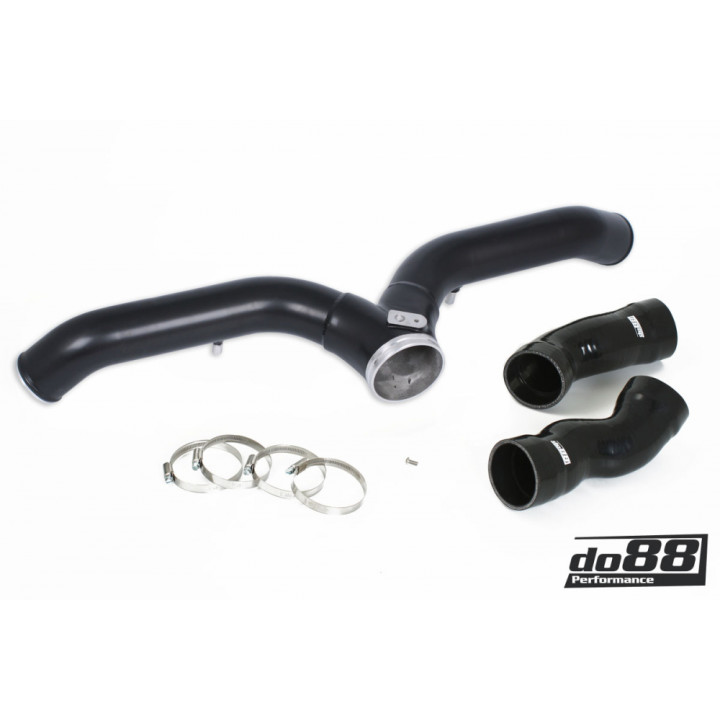 Porsche 997.1 Turbo Y-pipe – czarny do ICM-200 do88 IC