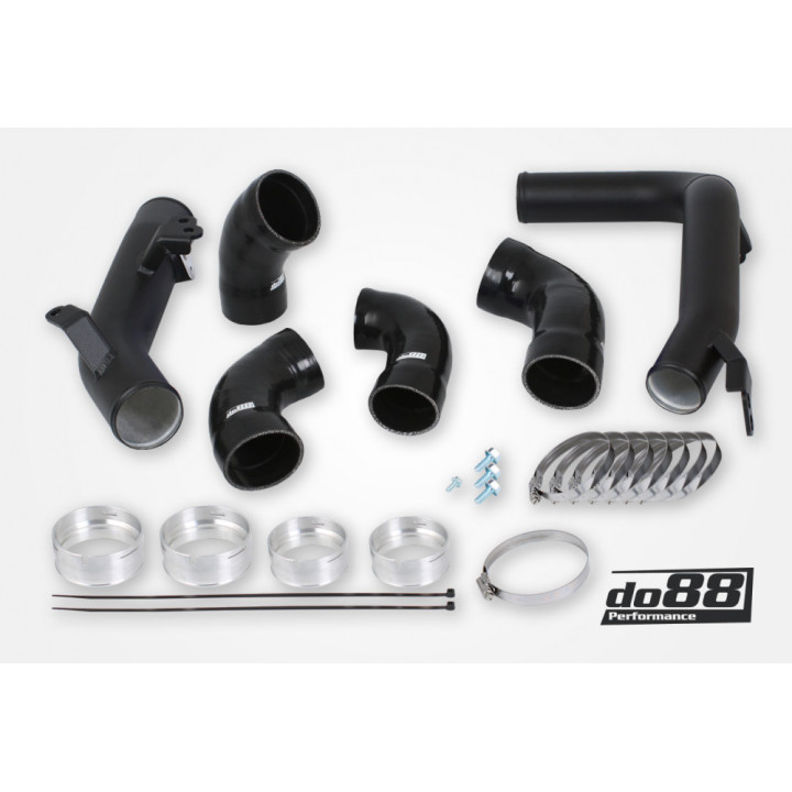 Volvo S60 V60 XC60 V90 S90 XC90 SPA rury ciśnieniowe – Diesel – OEM IC – czarne przewody