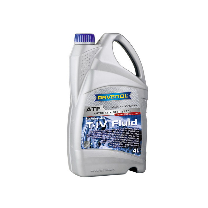 Olej przekładniowy ATF T-IV FLUID 4L RAVENOL 1212102-004-01-999