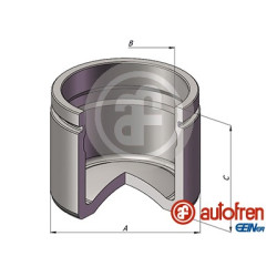 Tłoczek zacisku hamulcowego AUTOFREN SEINSA D025559