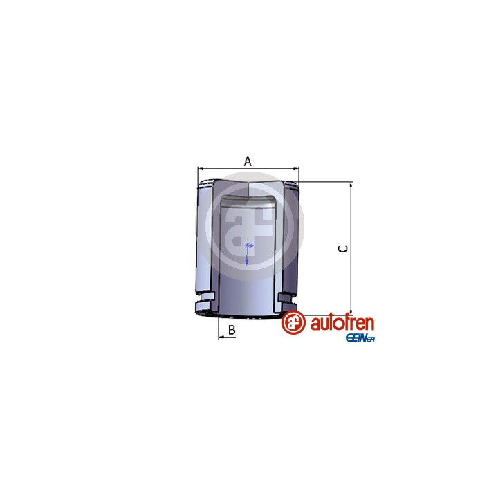 Tłoczek zacisku hamulcowego AUTOFREN SEINSA D025568