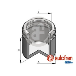 Tłoczek zacisku hamulcowego AUTOFREN SEINSA D025188