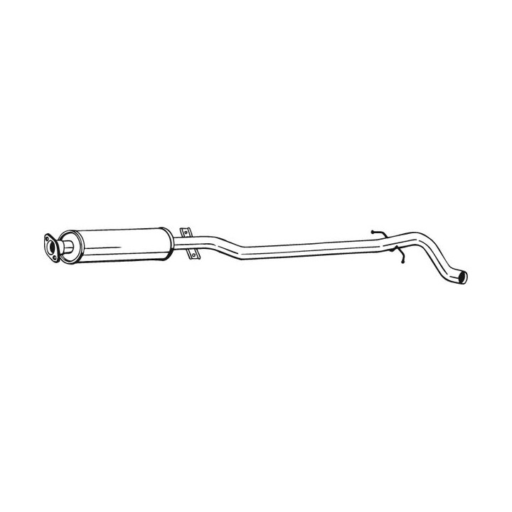 Tłumik środkowy BOSAL 286-185