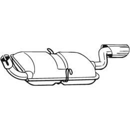 Tłumik końcowy BOSAL 235-193