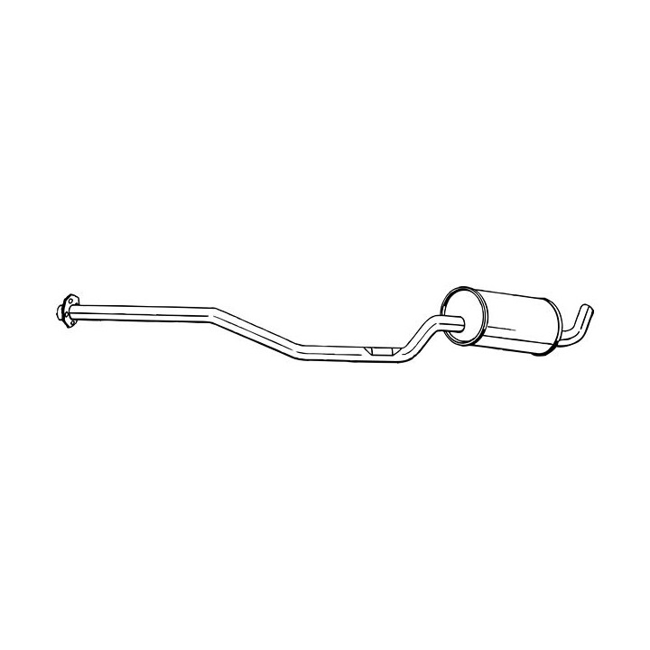 Tłumik środkowy BOSAL 286-007