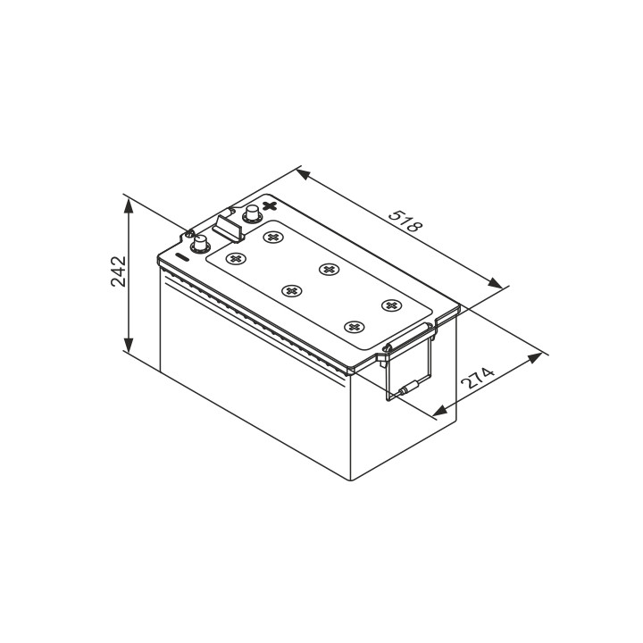 Akumulator BOSCH 0 092 TE0 888