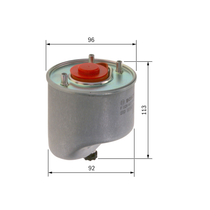 Filtr paliwa BOSCH F 026 402 864