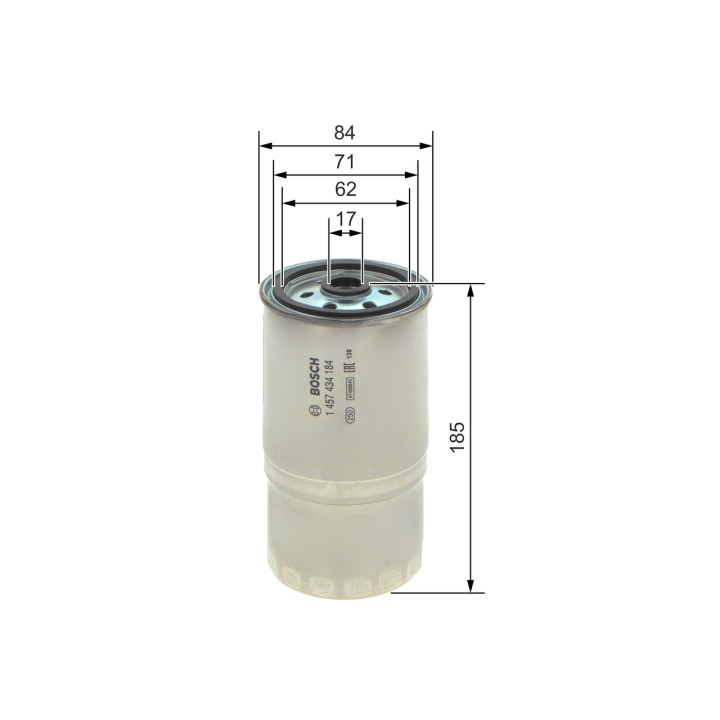 Filtr paliwa BOSCH 1 457 434 184