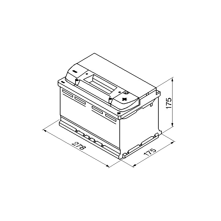 Akumulator BOSCH 0 092 S40 070