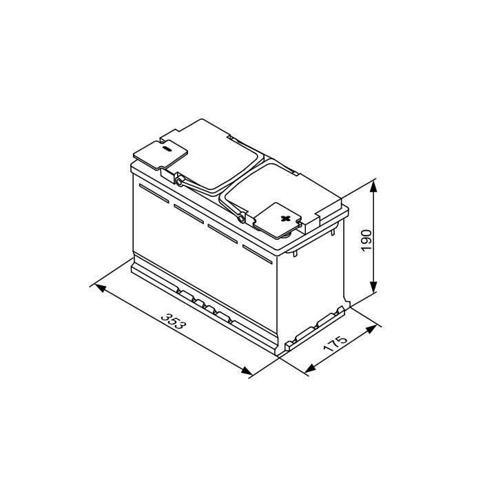 Akumulator BOSCH 0 092 S5A 130