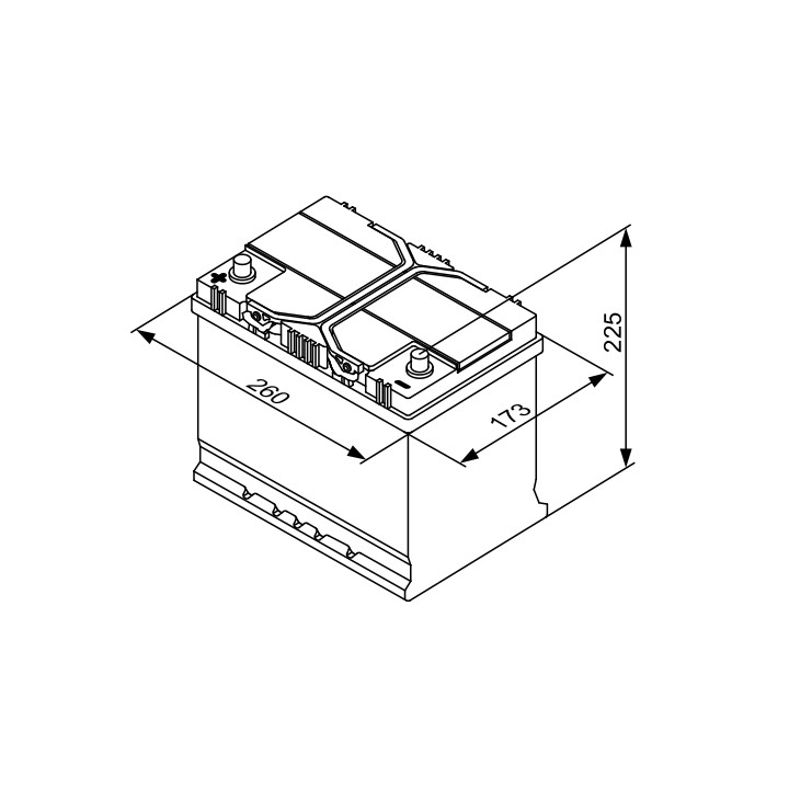 Akumulator BOSCH 0 092 S40 270