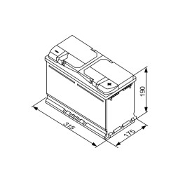 Akumulator BOSCH 0 092 S40 110