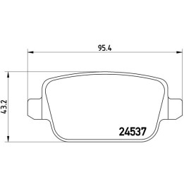 Klocki hamulcowe BREMBO P 44 017