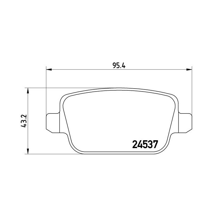 Klocki hamulcowe BREMBO P 44 017