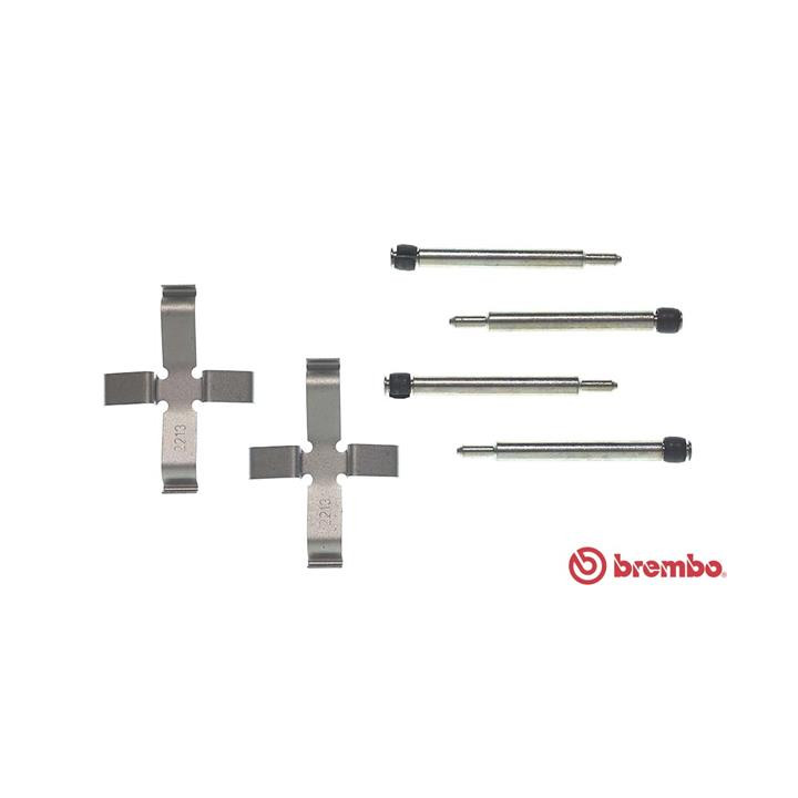 Zestaw montażowy klocków hamulcowych BREMBO A 02 315