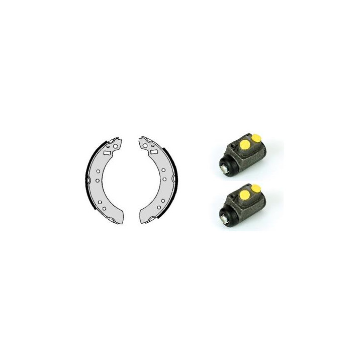 Zestaw szczęk hamulcowych BREMBO H 86 001