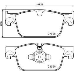 Klocki hamulcowe BREMBO P 86 028