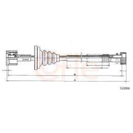 Linka tachografu COFLE S32006