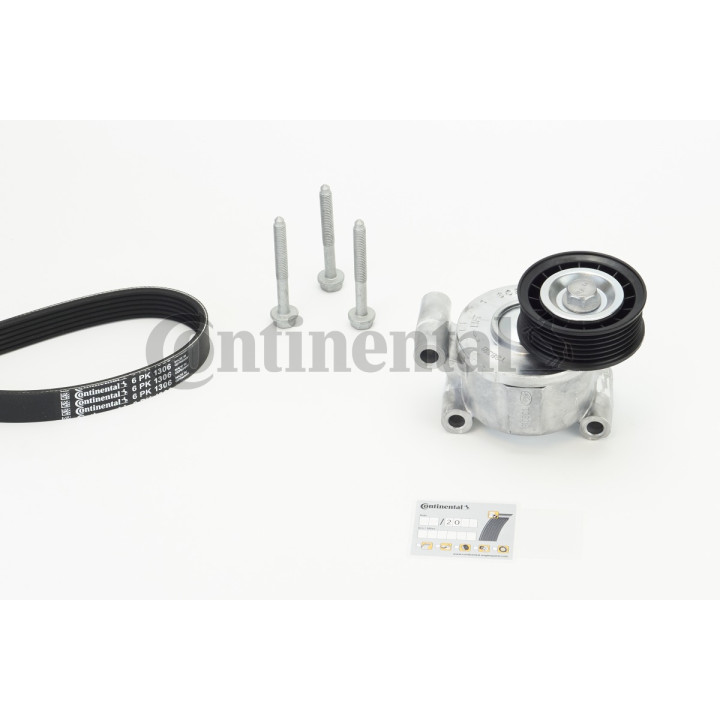 Zestaw paska klinowego wielorowkowego CONTINENTAL CTAM 6PK1306K2