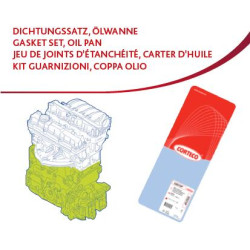 Zestaw uszczelek skrzyni korbowej CORTECO 428401P