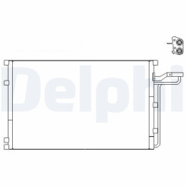 Skraplacz klimatyzacji DELPHI TSP0225659