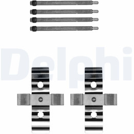 Zestaw montażowy klocków hamulcowych DELPHI LX0702