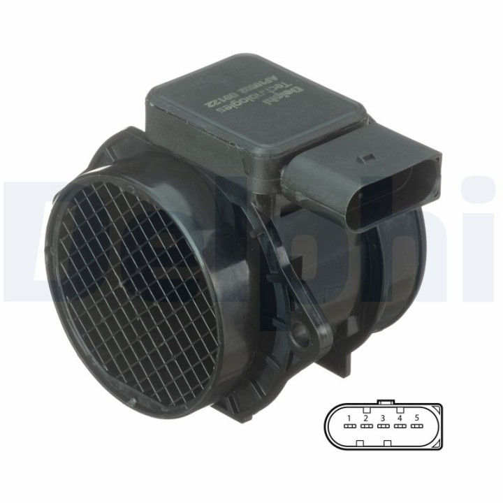 Przepływomierz masowy powietrza DELPHI AF10502-12B1
