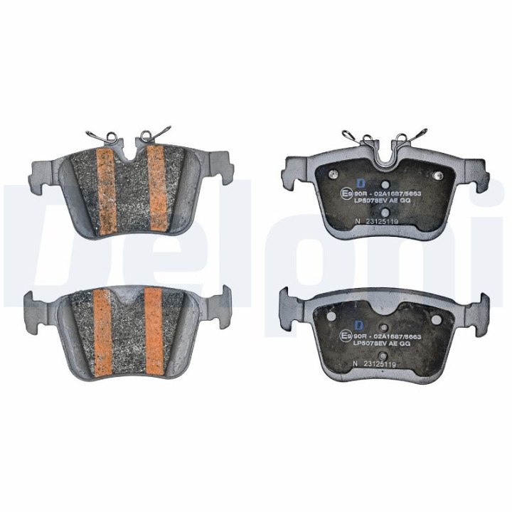 Klocki hamulcowe DELPHI LP5078EV