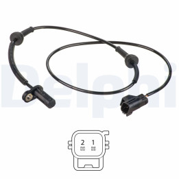 Czujnik prędkości koła ABS DELPHI SS20569