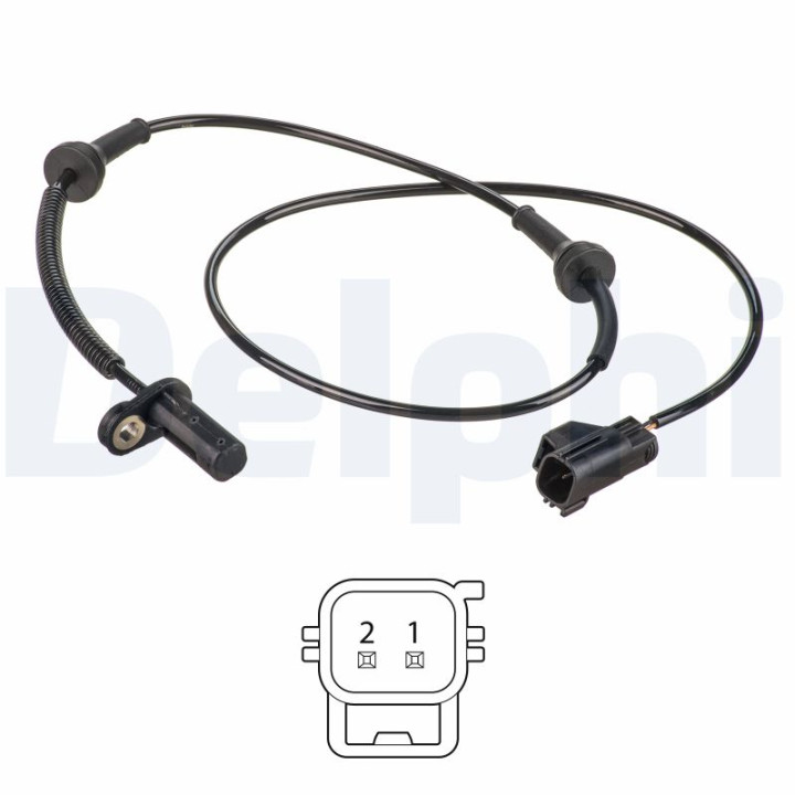 Czujnik prędkości koła ABS DELPHI SS20569