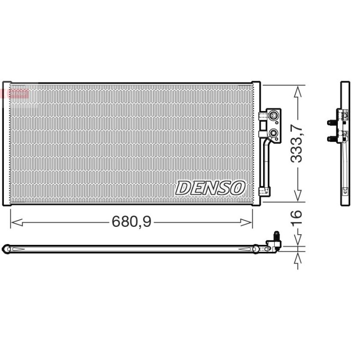 Skraplacz klimatyzacji DENSO DCN33019