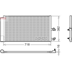 Skraplacz klimatyzacji DENSO DCN33014