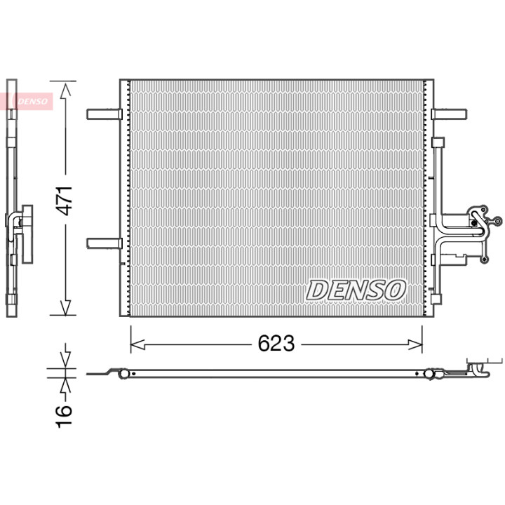 Skraplacz klimatyzacji DENSO DCN33010